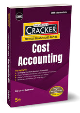 Taxmann Cracker - Cost Accounting Book for CMA Inter by Tarun Agarwal
